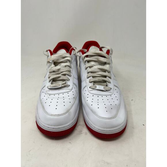 Nike White and Red Athletic Shoes - Picture 1 of 8